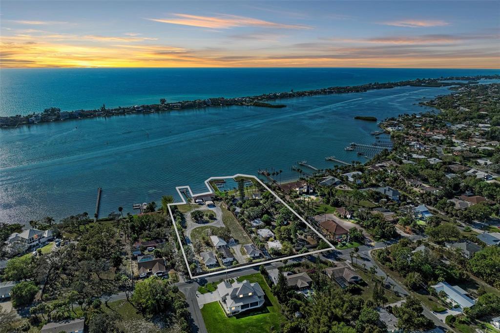 1645 Bayshore Road Nokomis, FL 34275 - Photo 12 of 19 a view of a lake with a mountain in the background