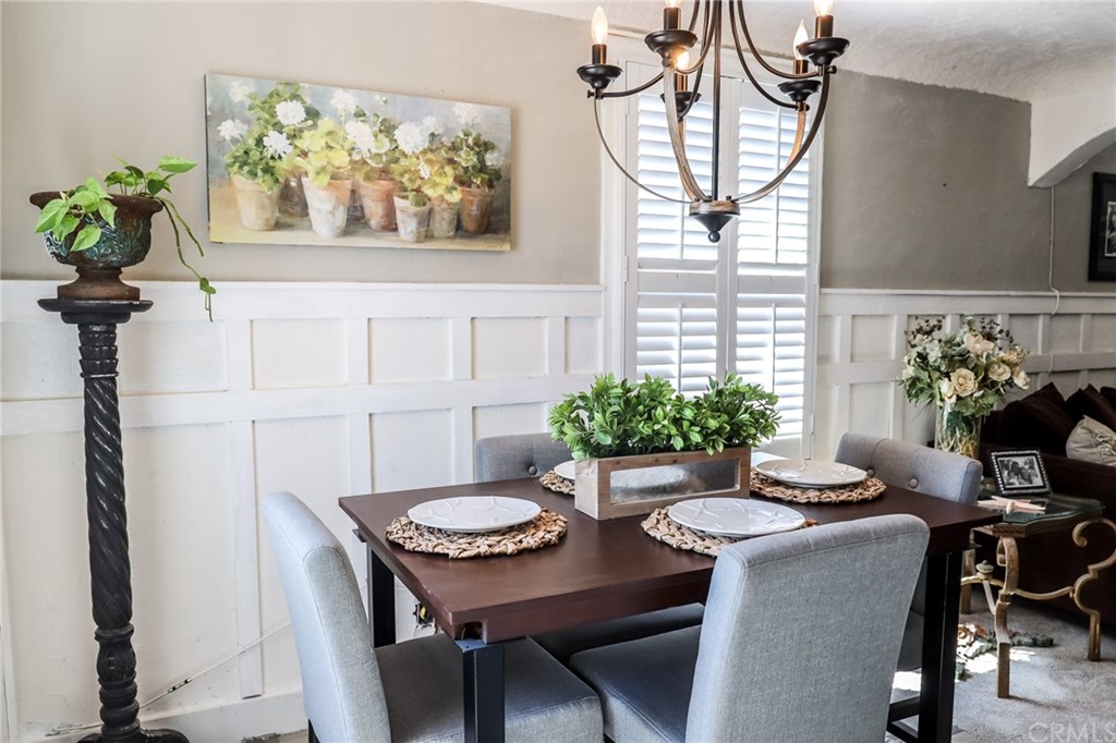 304 C Street Needles, CA 92363 - Photo 13 of 57 a view of a dining room with furniture window and outside view