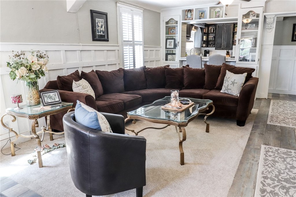 304 C Street Needles, CA 92363 - Photo 21 of 57 a living room with furniture and a fireplace