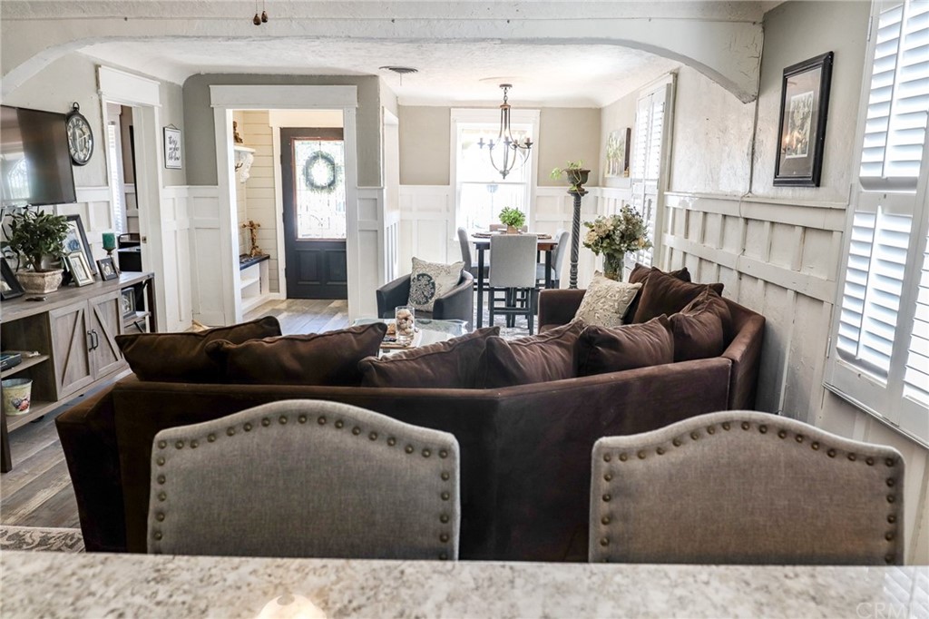 304 C Street Needles, CA 92363 - Photo 29 of 57 a living room with furniture and a fireplace