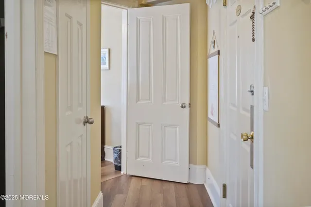 an aerial view of a house with a mountain view