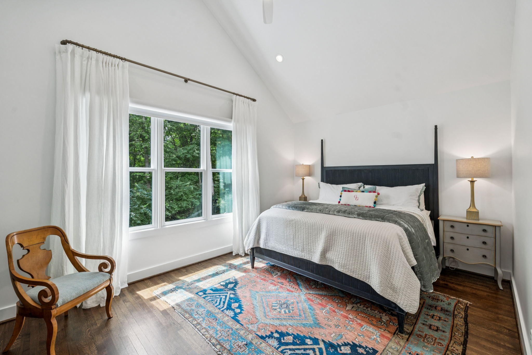 915 Overton Lea Road Nashville, TN 37220 - Photo 44 of 75 a bedroom with a bed and a window