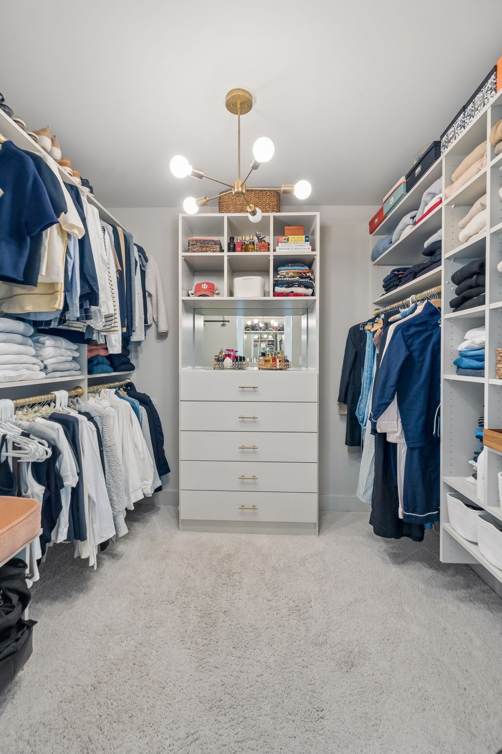 915 Overton Lea Road Nashville, TN 37220 - Photo 52 of 75 a view of walk in closet with clothes and shoes
