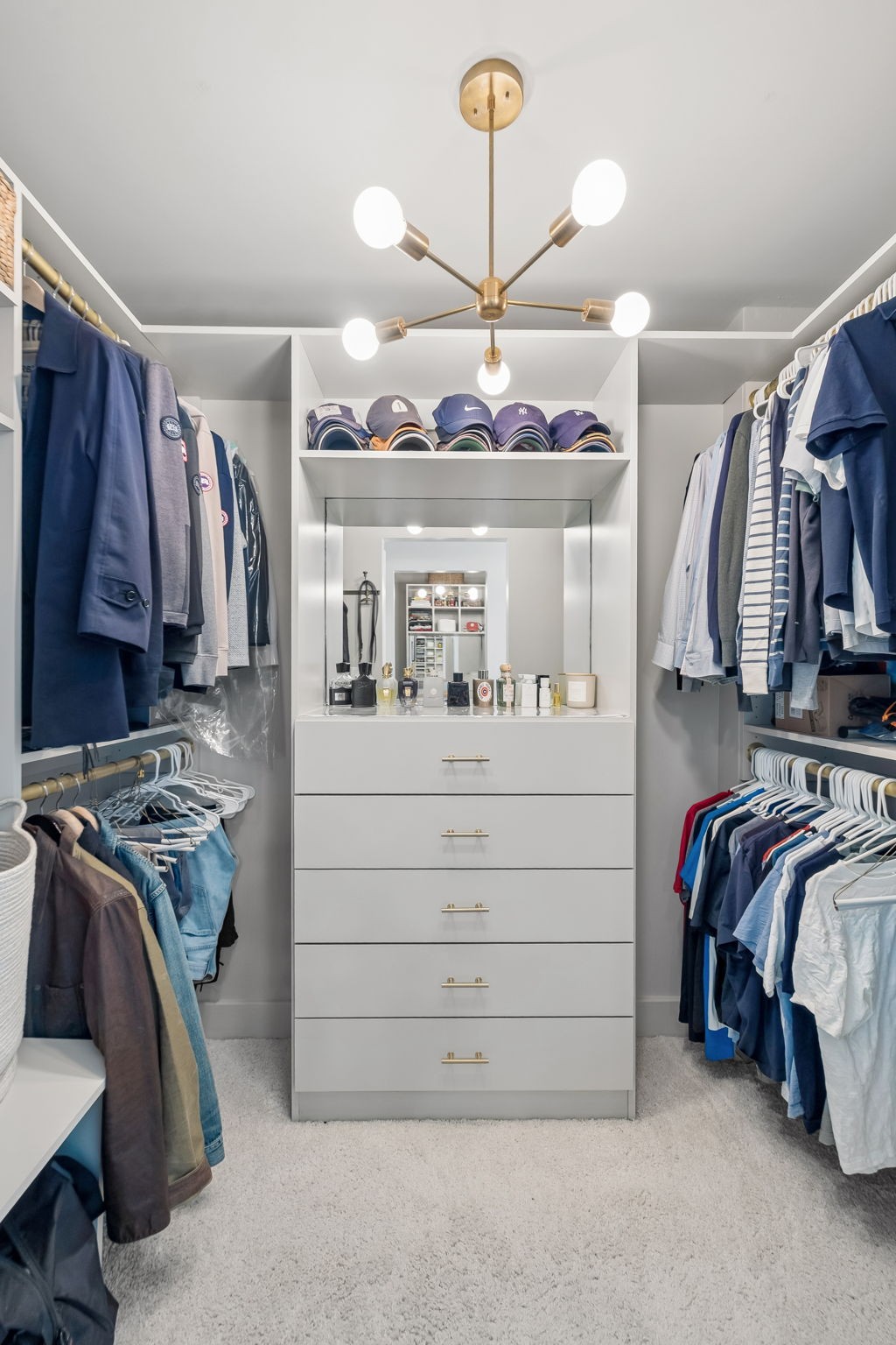 915 Overton Lea Road Nashville, TN 37220 - Photo 53 of 75 a view of walk in closet with clothes and shoes