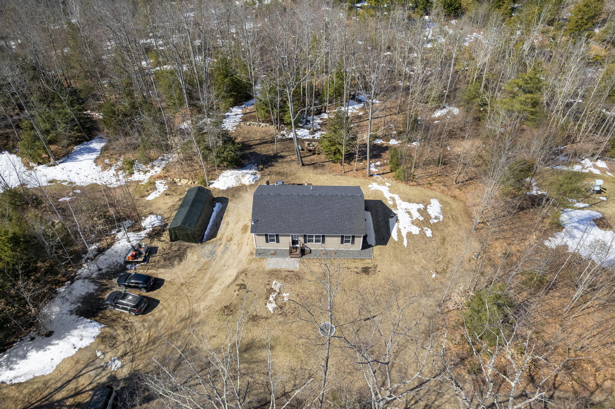 408 Deering Ridge Road East Waterboro, ME 04030 - Photo 47 of 50 Aerial View
