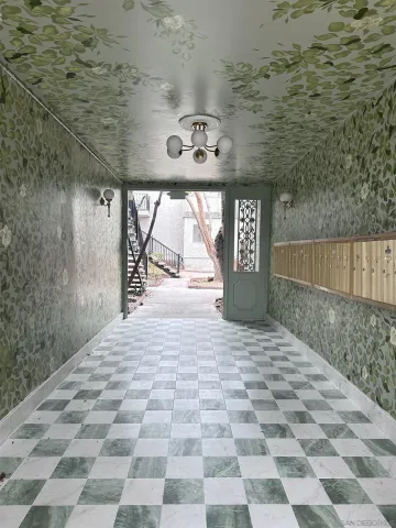 a view of an entryway