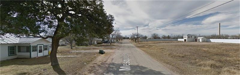 403 Mesquite Street Menard, TX 76859 - Photo 6 of 6 a view of a dry yard with trees
