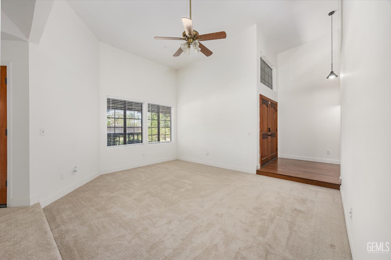 Undisclosed Address Bakersfield, CA 93314 - Photo 22 of 69 an empty room with fan and windows