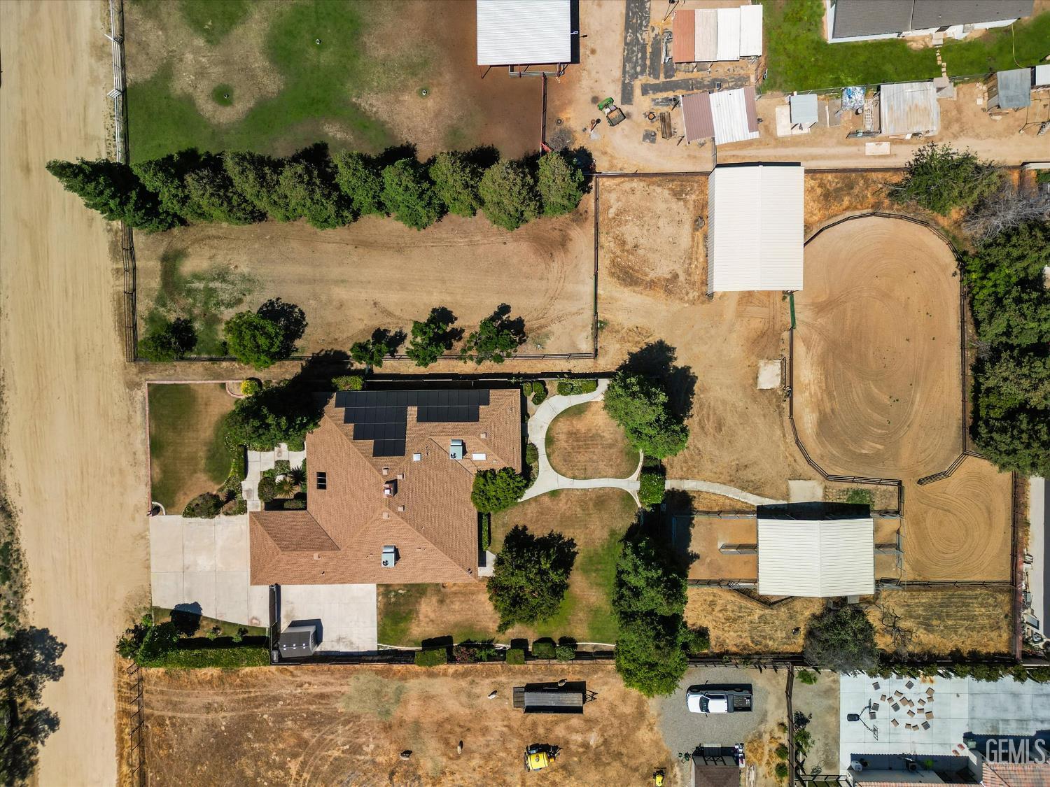 Undisclosed Address Bakersfield, CA 93314 - Photo 6 of 69 an aerial view of a house with outdoor space
