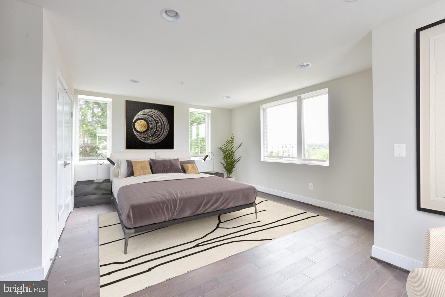 2823 24th Road South Arlington, VA 22206 - Photo 34 of 97 a living room with a bed furniture and a window