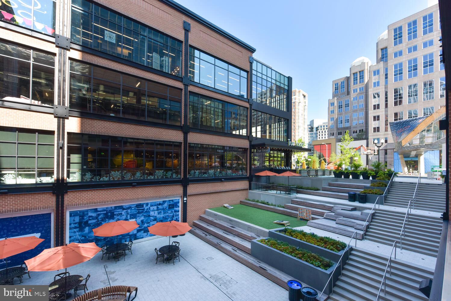 2823 24th Road South Arlington, VA 22206 - Photo 69 of 97 a bench is sitting in front of a building