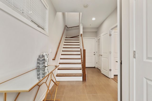 1027 Walnut Way Oak Park, IL 60302 - Photo 19 of 35 a view of entryway with stairs and wooden floor