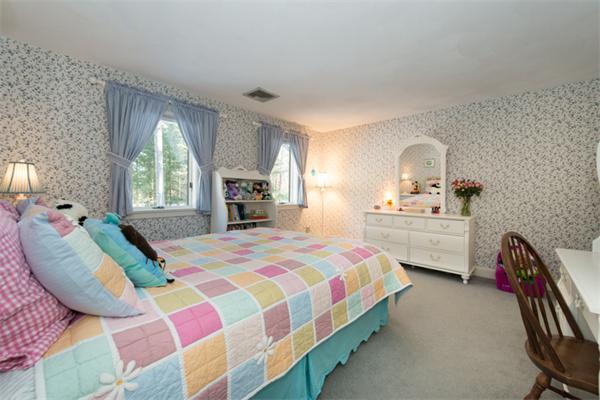 13 West Parish Road Boxford, MA 01921 - Photo 25 of 30 a bedroom with a bed window and table