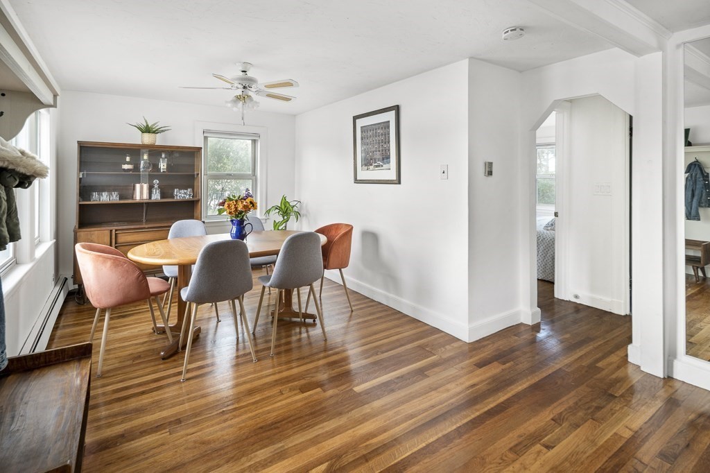 30 Crawford Road Braintree, MA 02184 - Photo 15 of 21 a view of a dining room with furniture and wooden floor