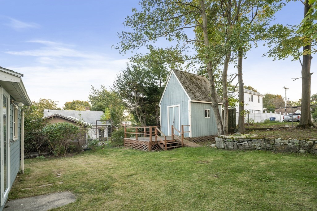 30 Crawford Road Braintree, MA 02184 - Photo 18 of 21 a view of a house with backyard and sitting area