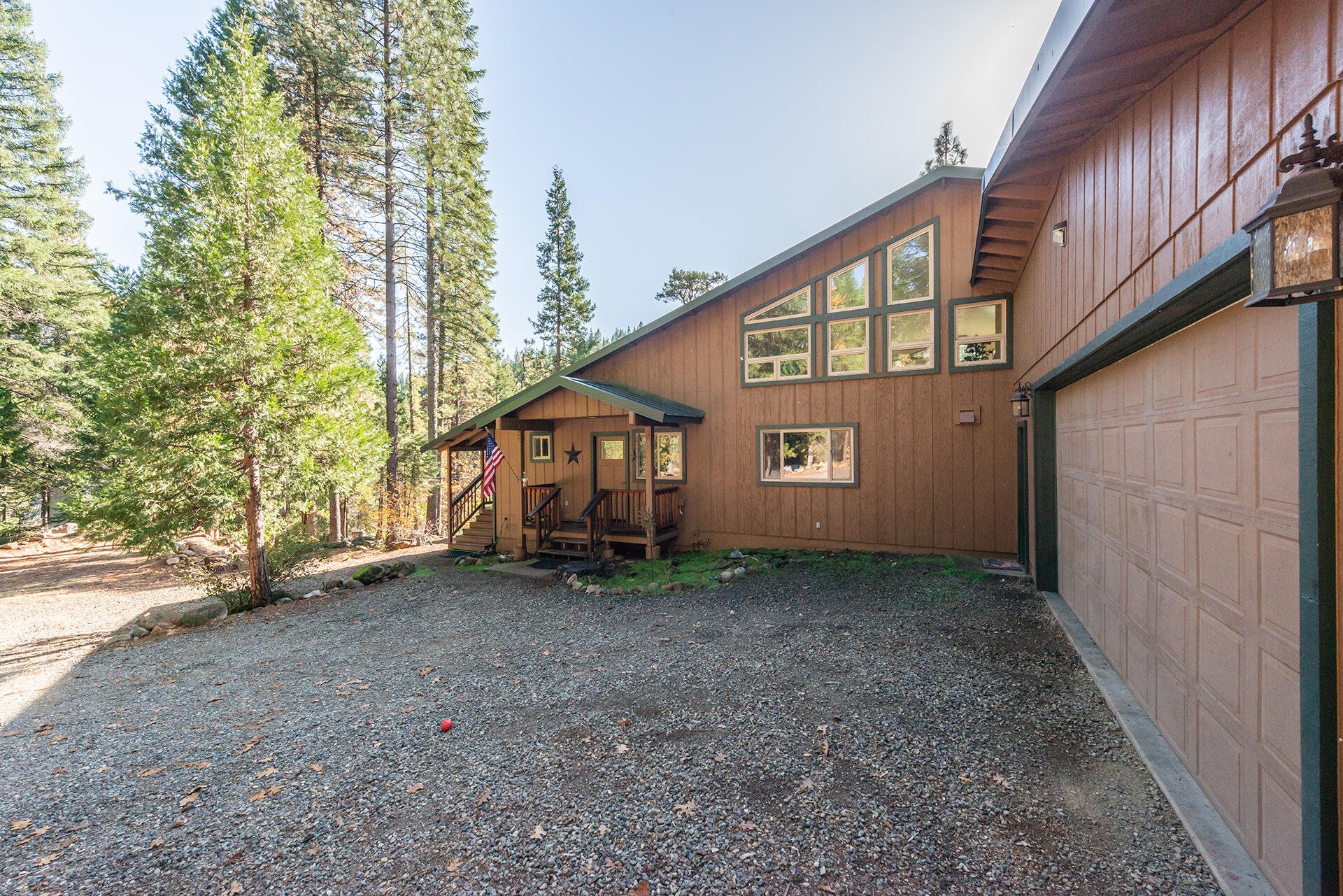 851 Mountain Aire Road Trinity Center, CA 96091 - Photo 50 of 54 a view of a house with a yard