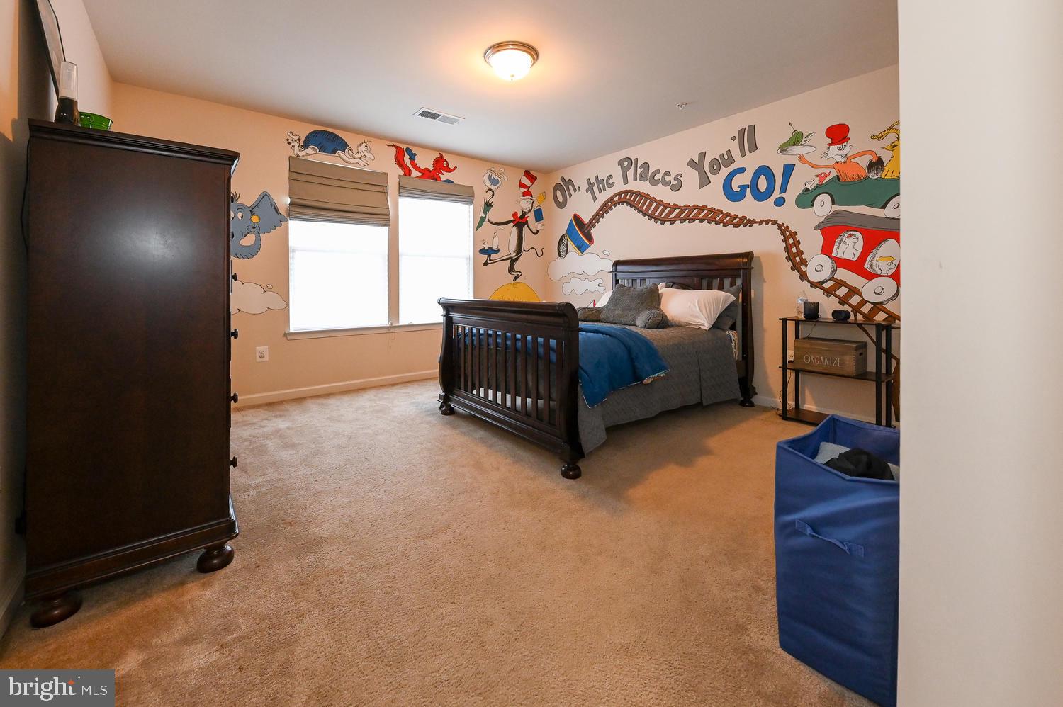 4607 Mary Beth Boulevard Clinton, MD 20735 - Photo 29 of 41 Beautiful bedroom with Hand-painted detail