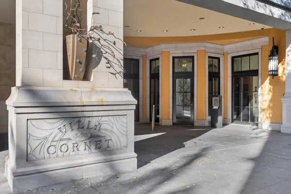a view of entrance front of house