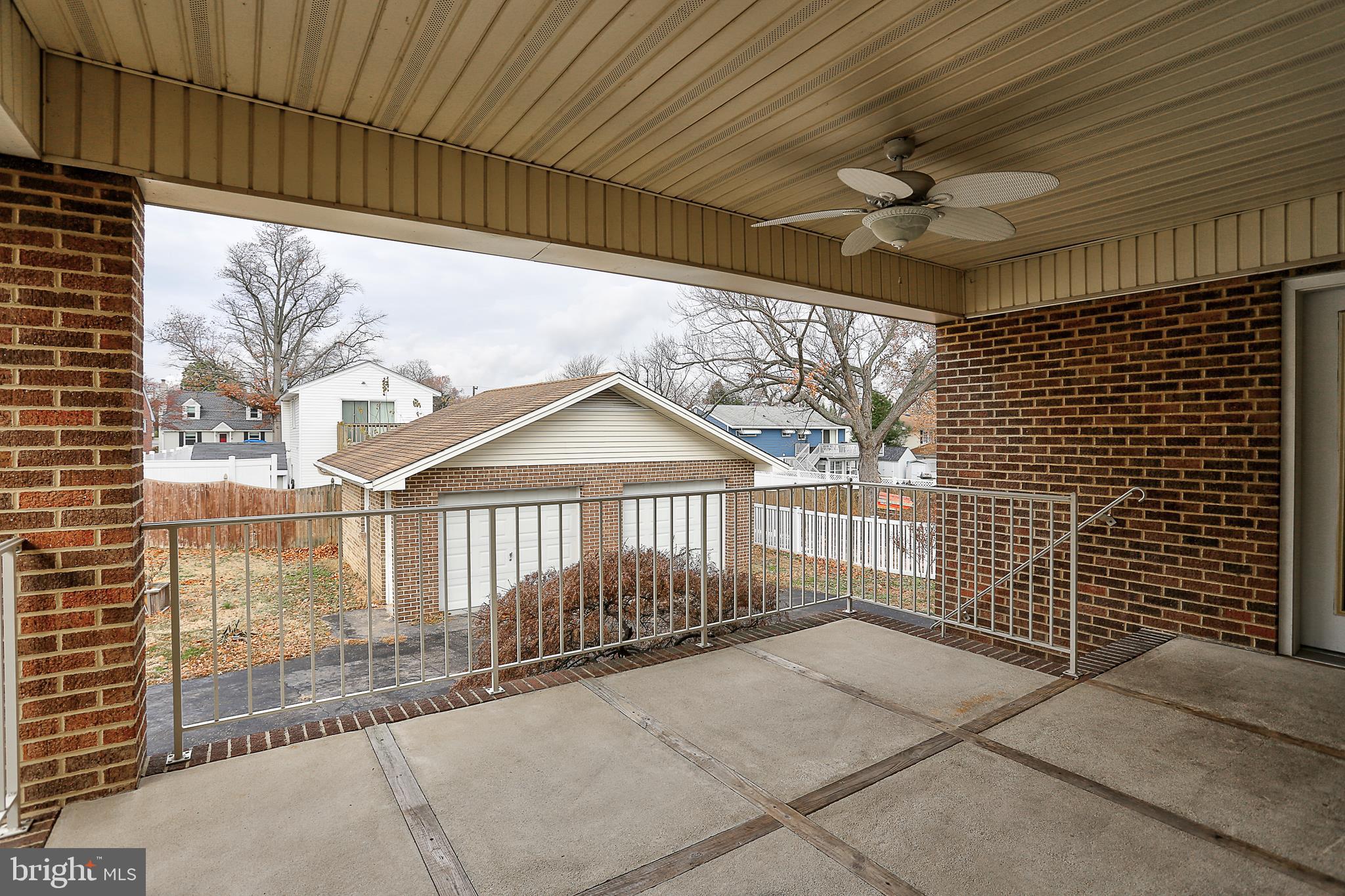 208 Inlet Drive Pasadena, MD 21122 - Photo 29 of 49 Alternate View of Rear Porch