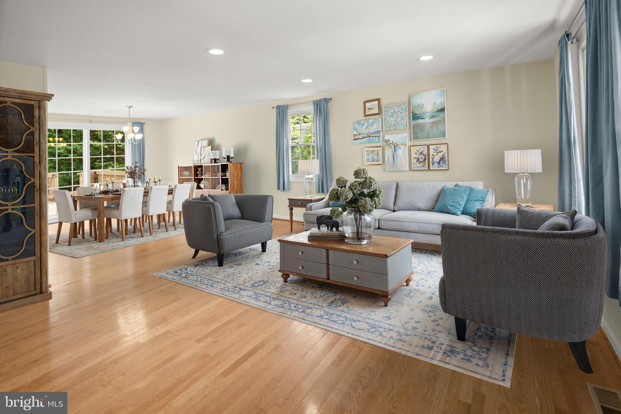 5174 Downwest Ride Columbia, MD 21044 - Photo 51 of 51 Open floor plan (virtually staged)