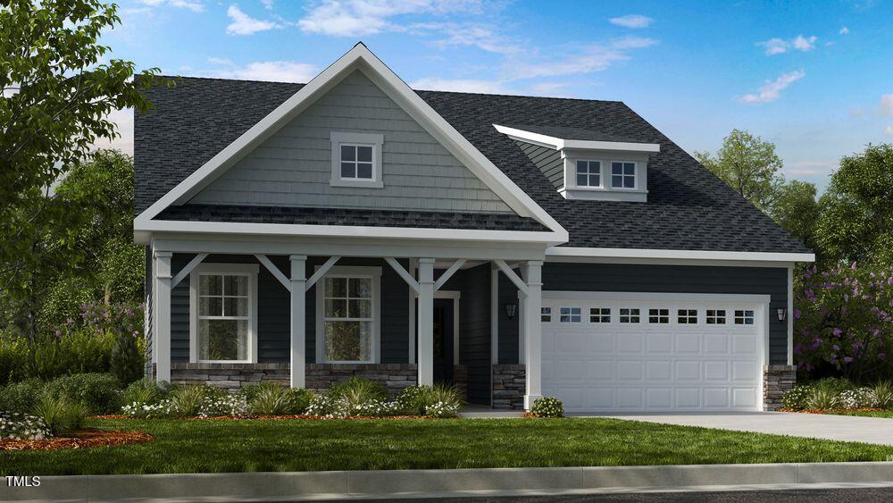 1124 Sun Spgs Road Wake Forest, NC 27587 - Photo 1 of 53 Newport_Slab Elevation E_sch13