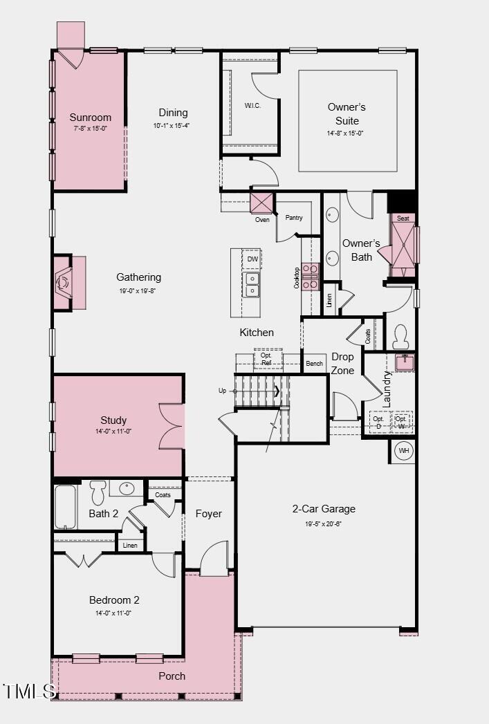 1124 Sun Spgs Road Wake Forest, NC 27587 - Photo 2 of 53 first floor