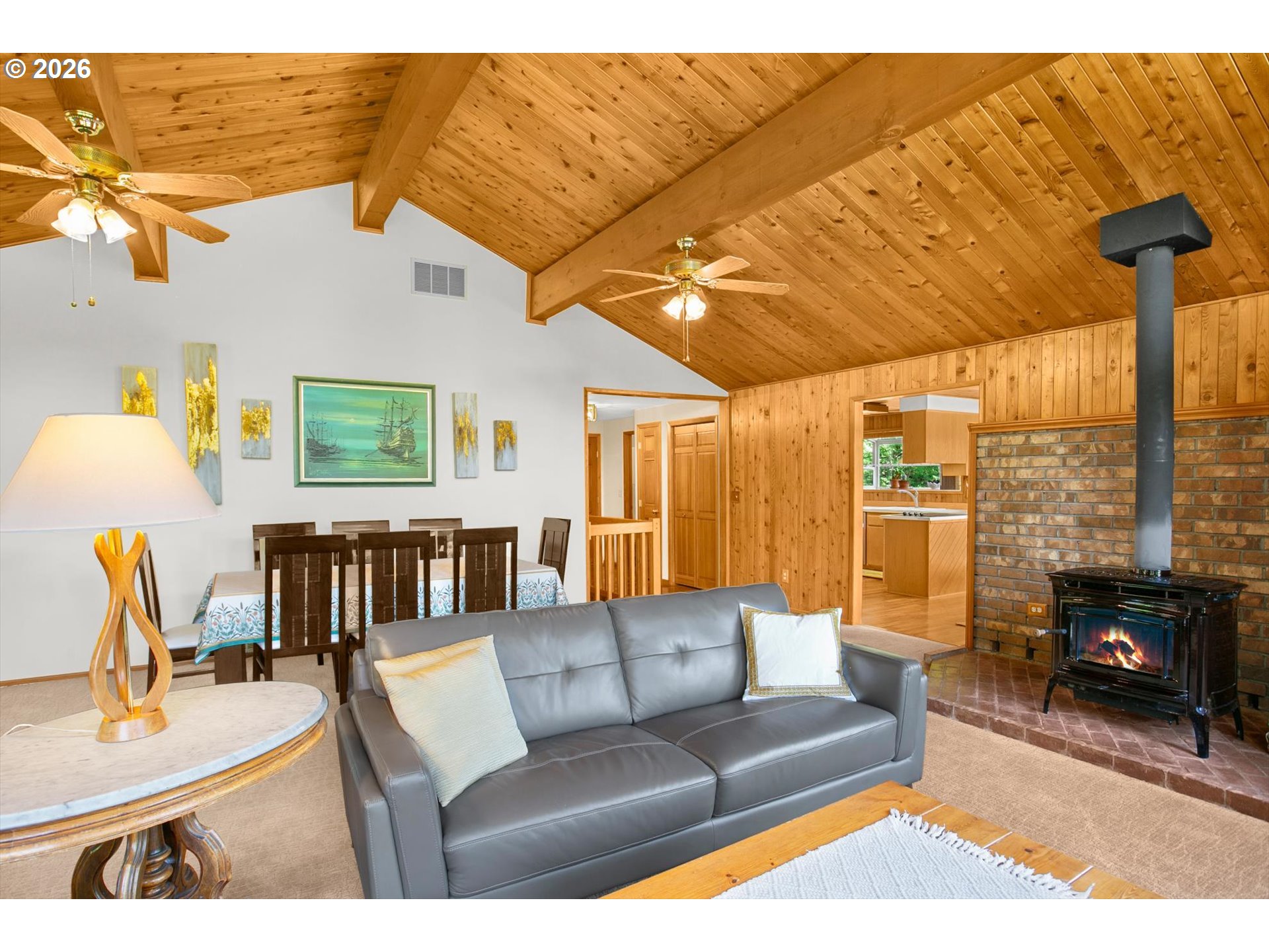 34014 Marys River Estates Road Philomath, OR 97370 - Photo 20 of 48 Living Room/Dining Room