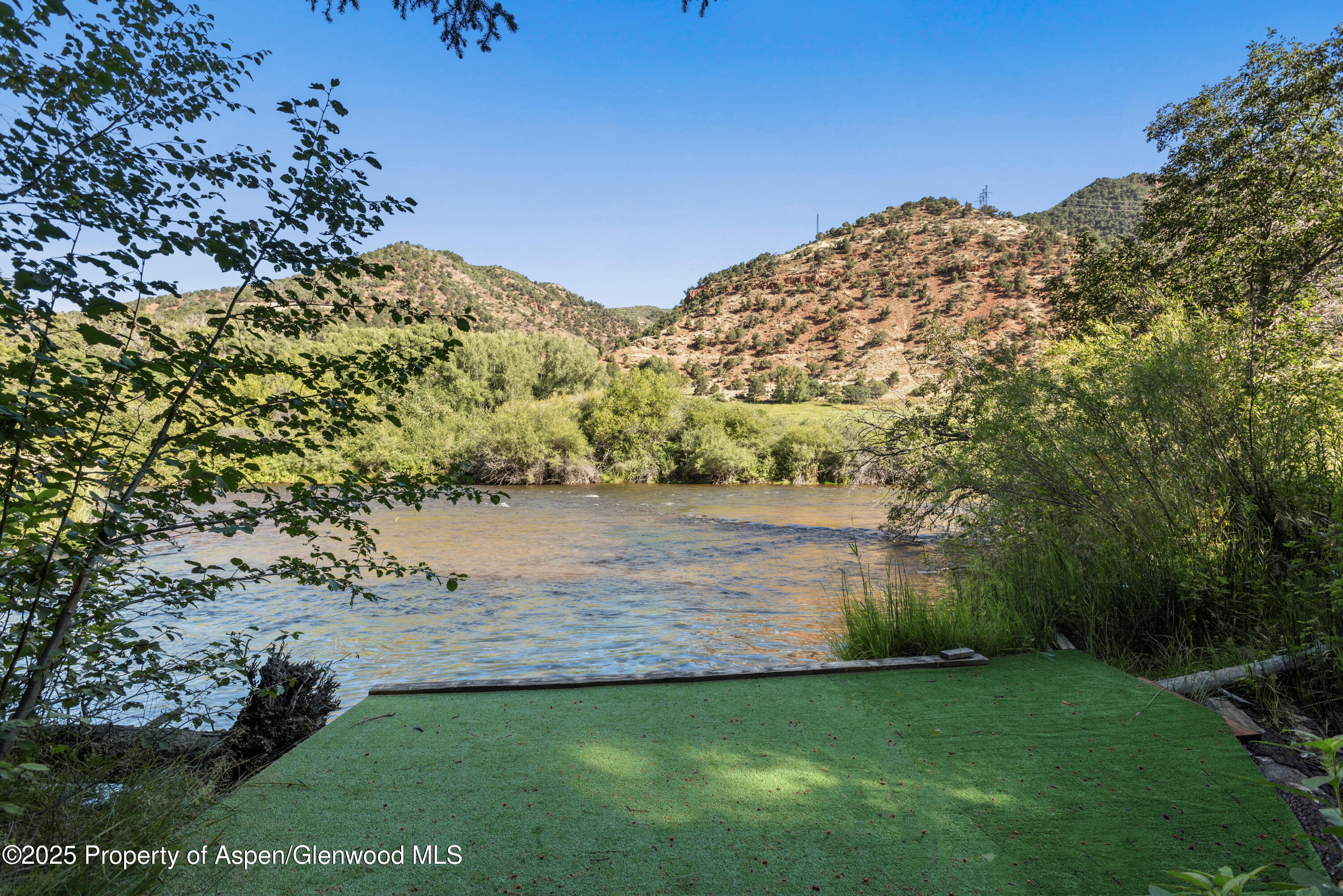 768 Kings Lake Road Basalt, CO 81621 - Photo 27 of 42 a view of a backyard with plants and large trees