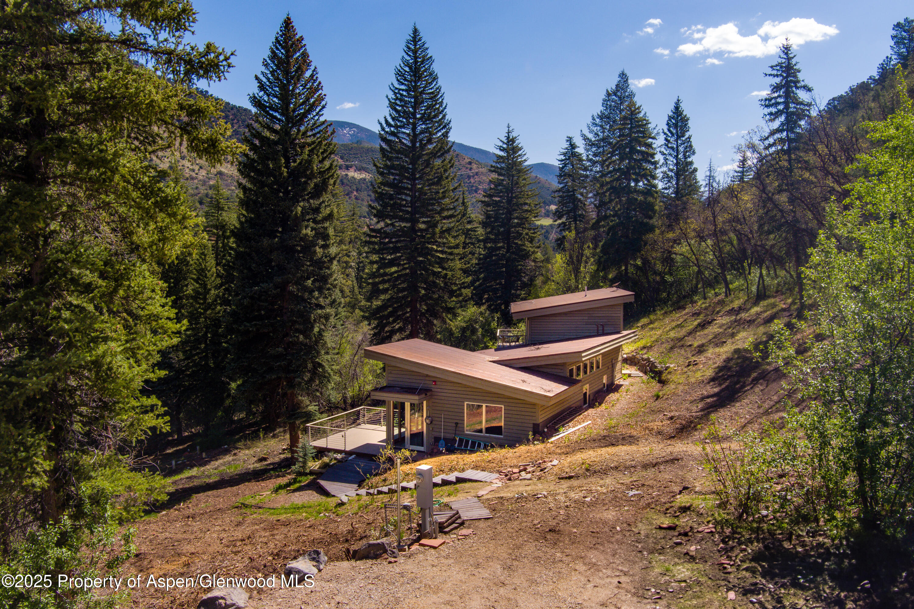 768 Kings Lake Road Basalt, CO 81621 - Photo 40 of 42 a view of a house with a yard