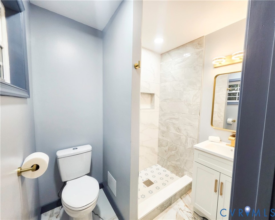 4060 Norborne Road Richmond, VA 23234 - Photo 18 of 24 Second primary bedroom bathroom featuring a stall
