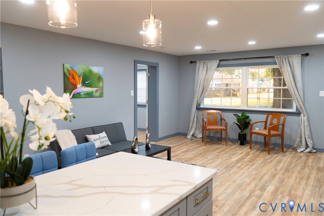 4060 Norborne Road Richmond, VA 23234 - Photo 5 of 24 Office area featuring light wood-type flooring and