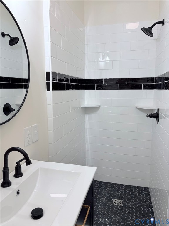 3315 Virginia Street Hopewell, VA 23860 - Photo 29 of 49 Full bathroom remodeled with classic B/W tile