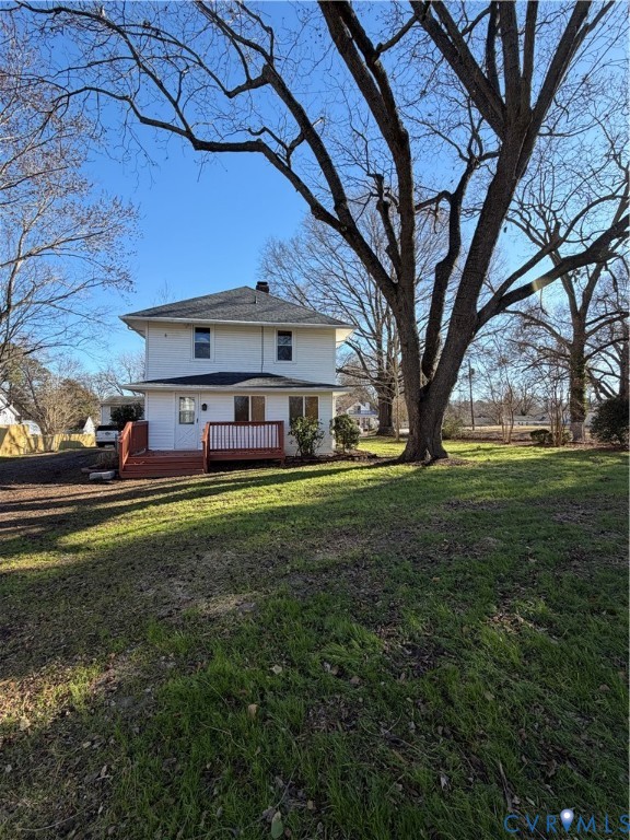 3315 Virginia Street Hopewell, VA 23860 - Photo 9 of 49 Rear view of property
