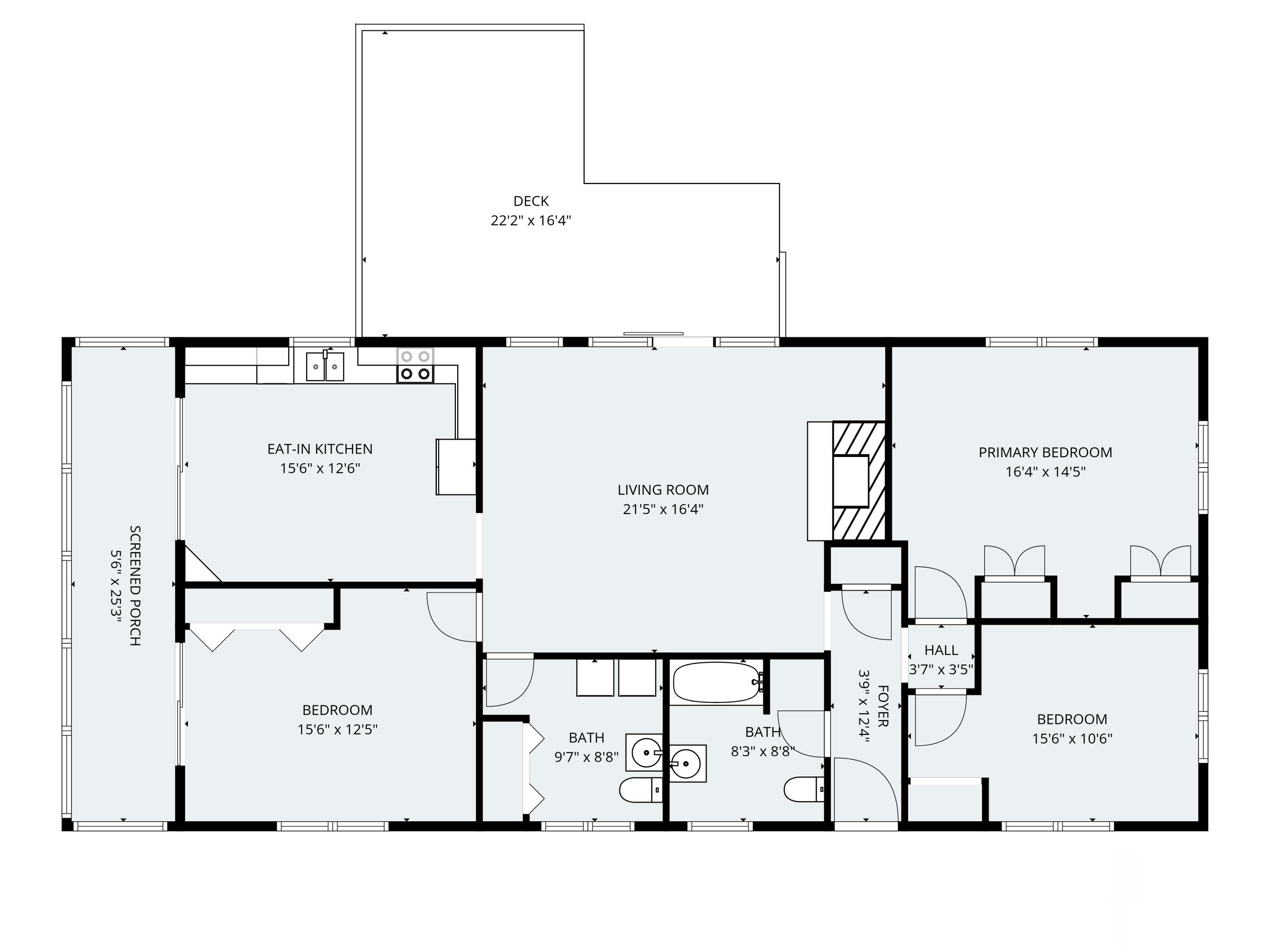 186 Clay Hill Road York, ME 03902 - Photo 35 of 35 Floorplan