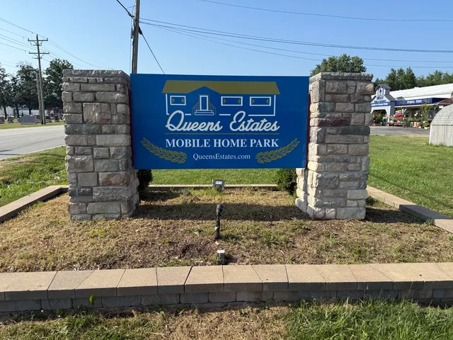 a view of a sign board