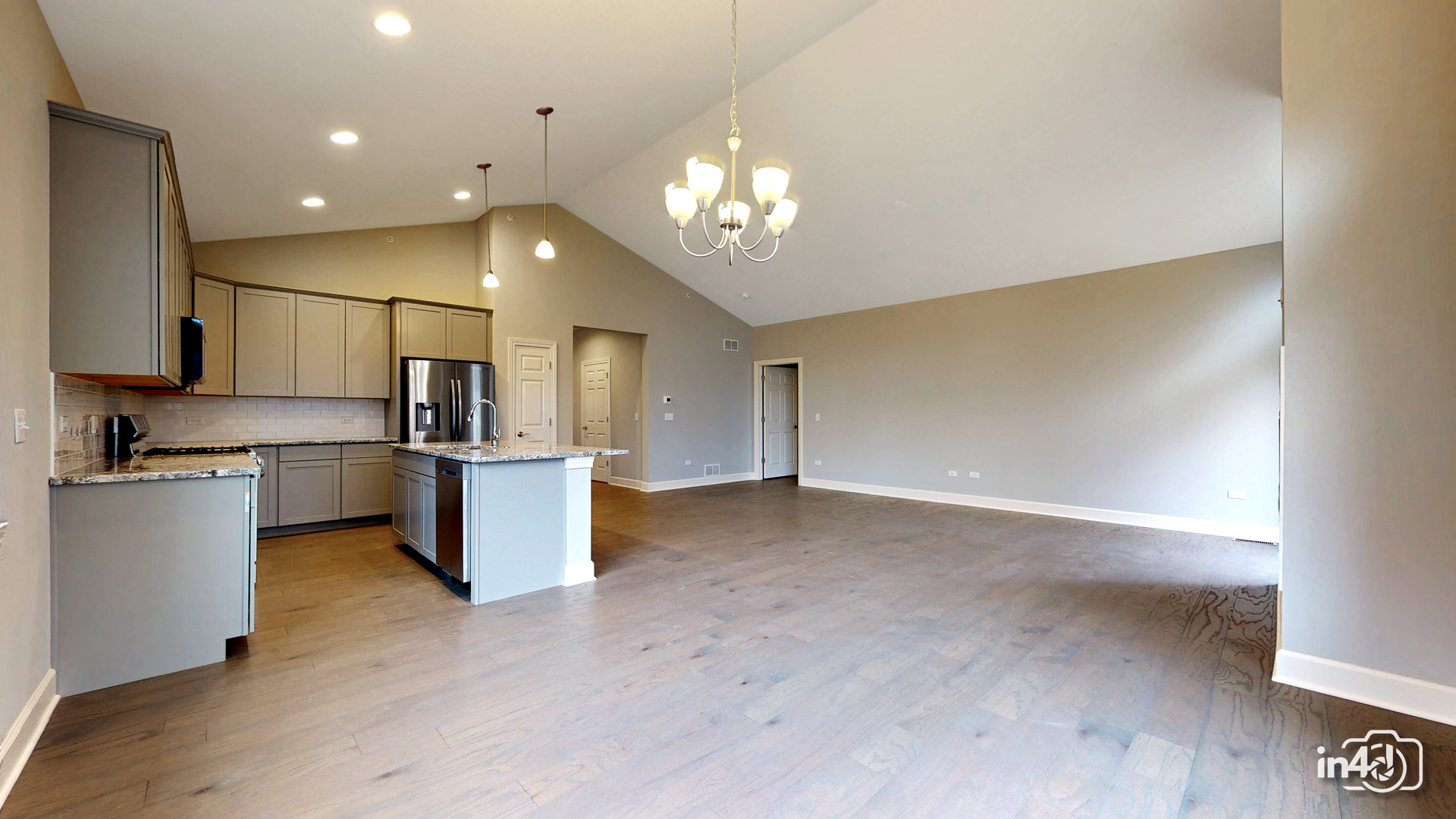1431 Somerset Place Barrington, IL 60010 - Photo 7 of 28 a view of kitchen with refrigerator and window