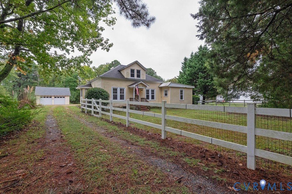 1881 Fairport Road Reedville, VA 22539 - Photo 42 of 54 Two-story residence with a covered front porch, a