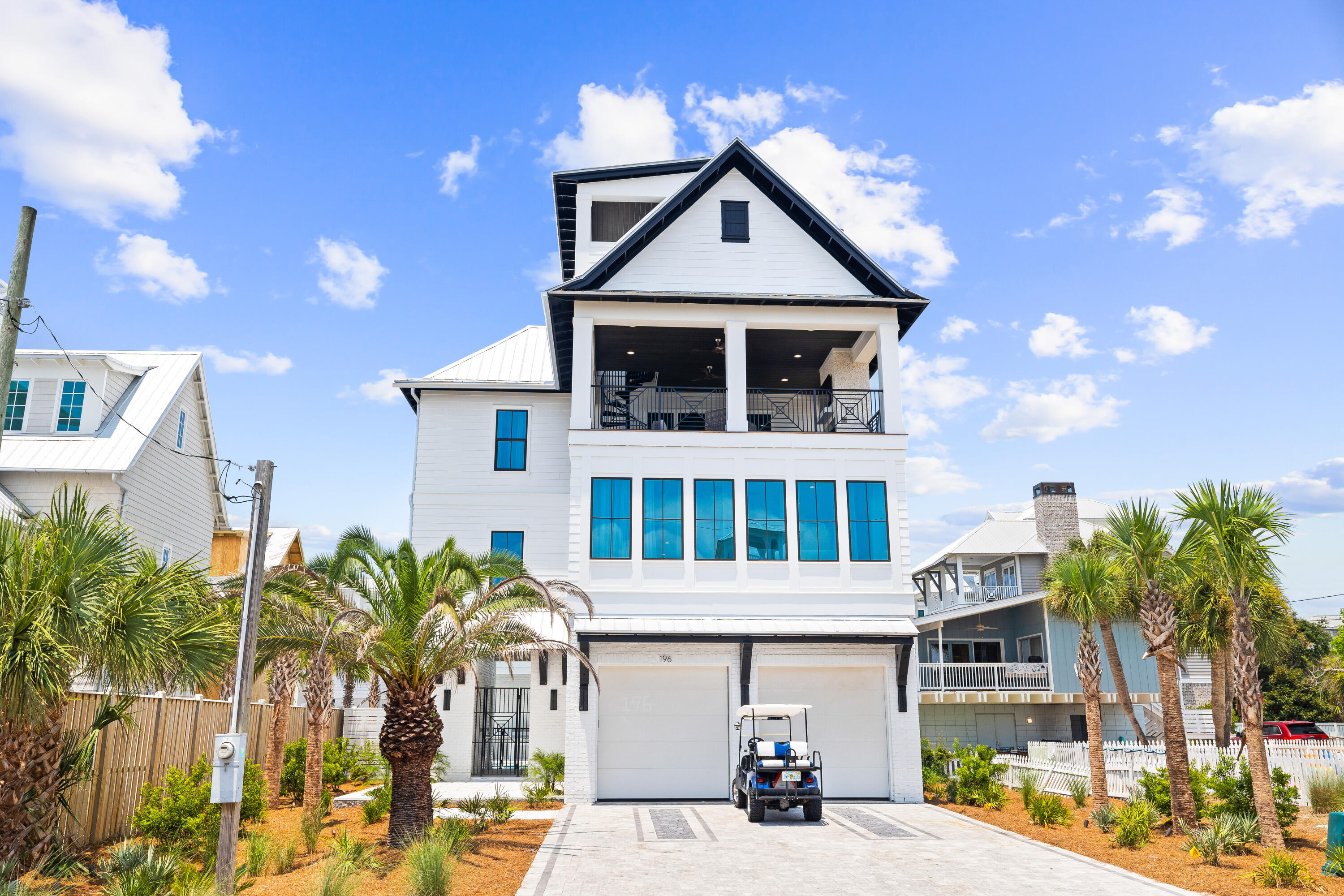196 South Wall Street Inlet Beach, FL 32461 - Photo 1 of 85 front view of a house
