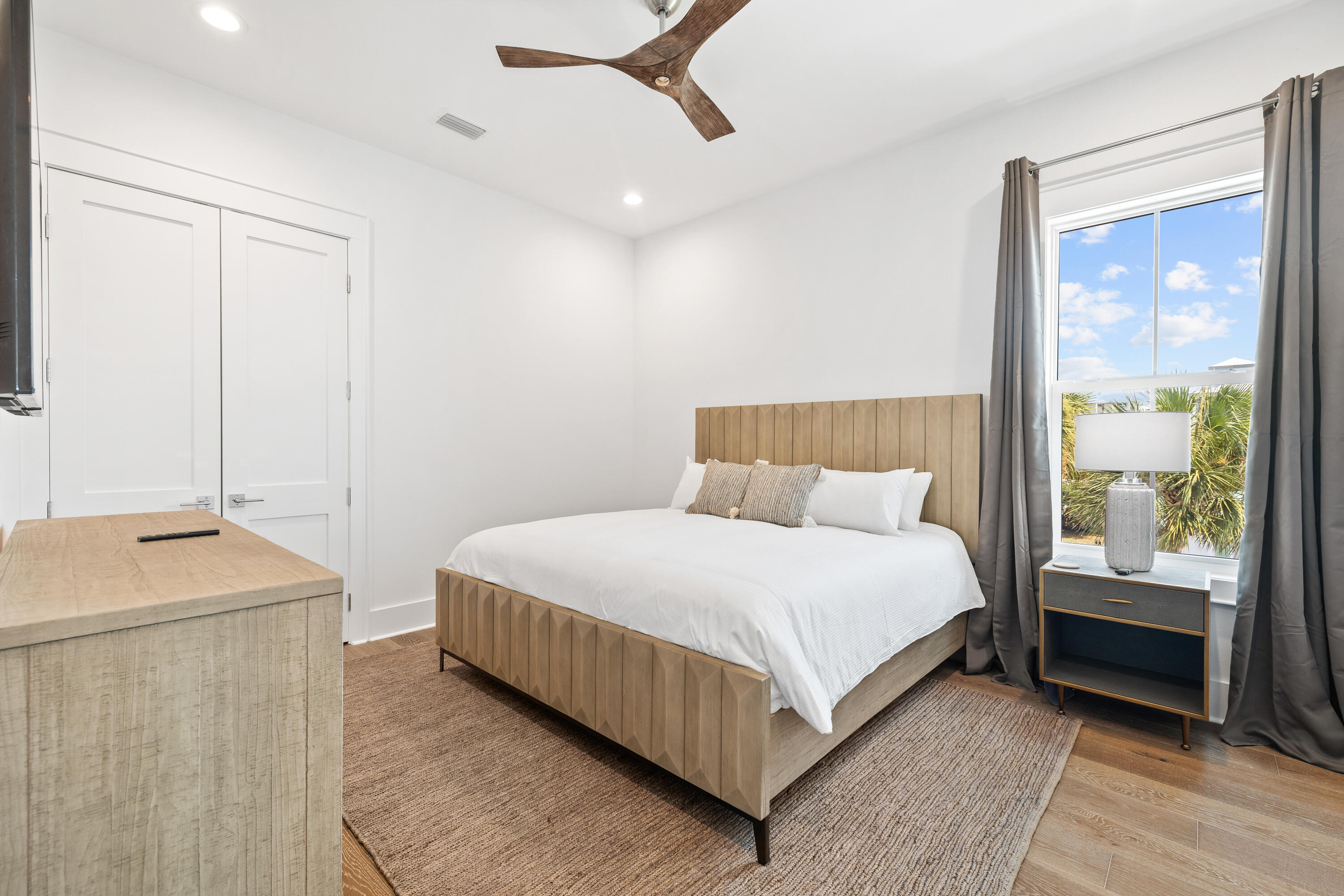 196 South Wall Street Inlet Beach, FL 32461 - Photo 37 of 85 a bedroom with a bed and window