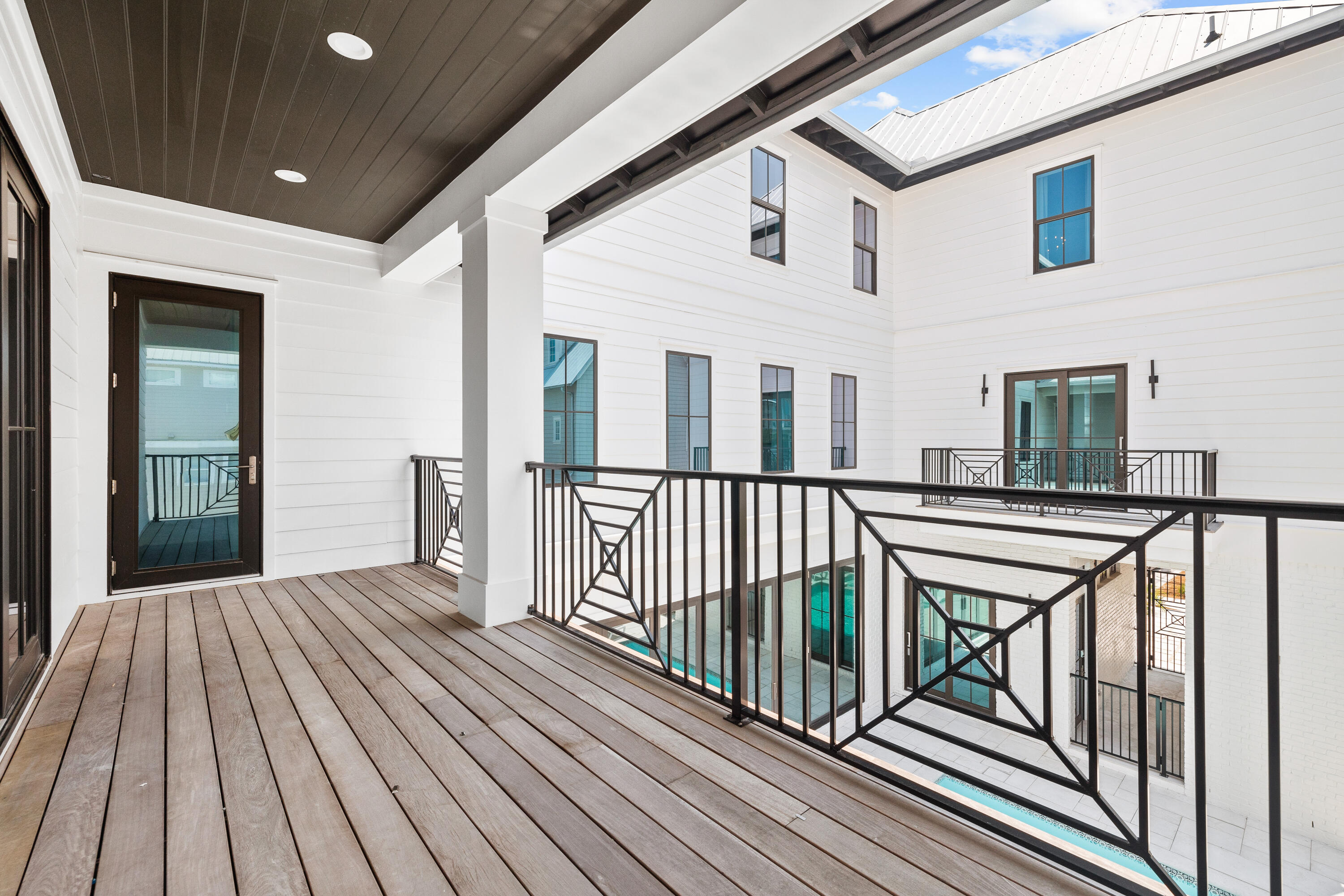 196 South Wall Street Inlet Beach, FL 32461 - Photo 56 of 85 a view of a house with wooden deck