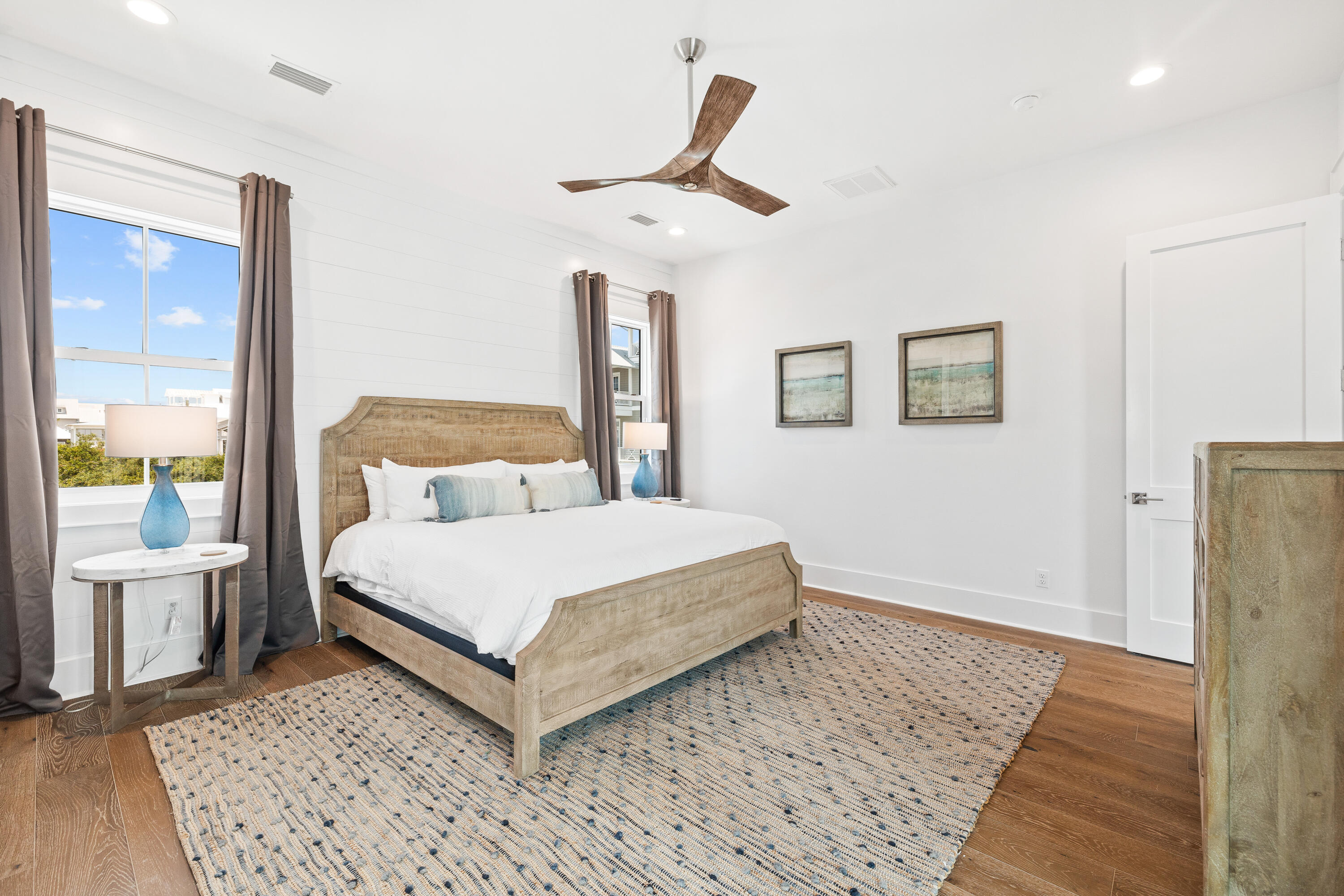 196 South Wall Street Inlet Beach, FL 32461 - Photo 58 of 85 a bed room with a bed and a large window