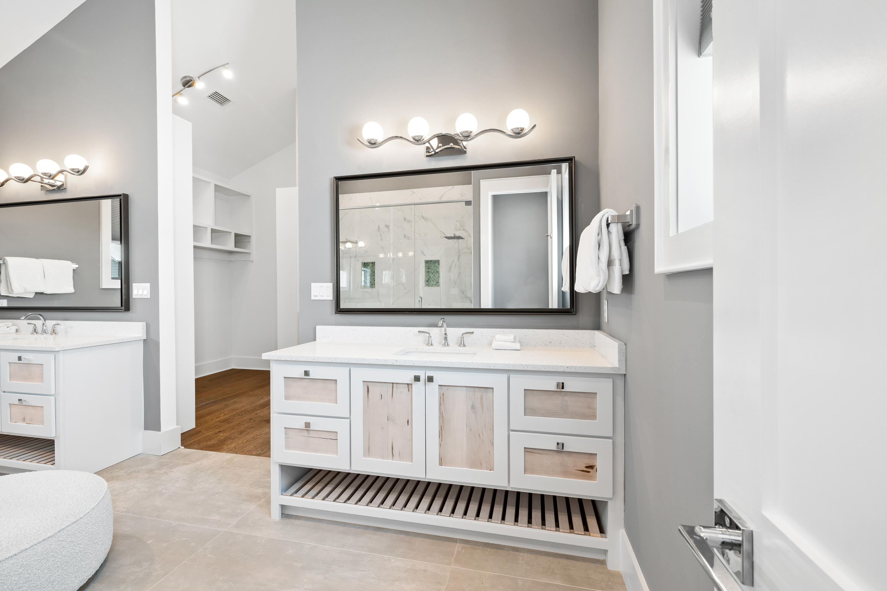 196 South Wall Street Inlet Beach, FL 32461 - Photo 70 of 85 a kitchen with cabinets and window