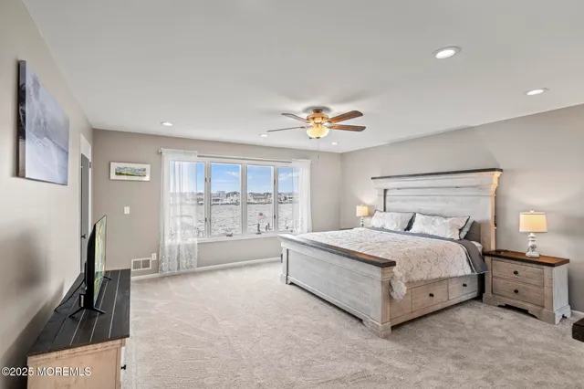 a view of a kitchen with a window