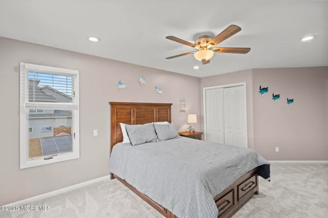 a view of roof deck with patio