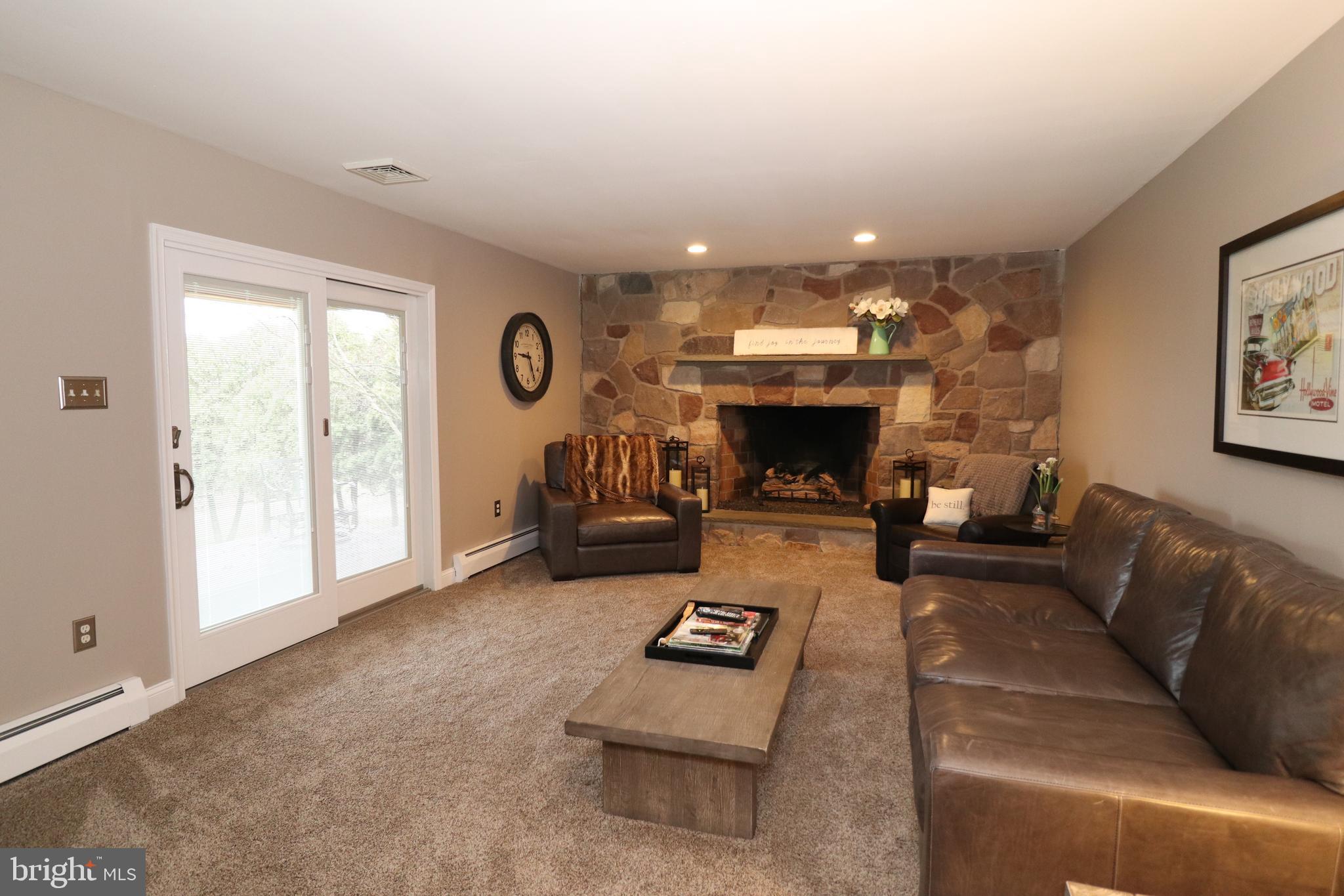 1083 Ferry Road Doylestown, PA 18901 - Photo 8 of 22 Family Room With Fireplace