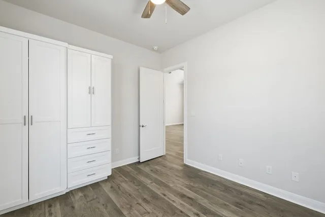 wooden floor in an empty room