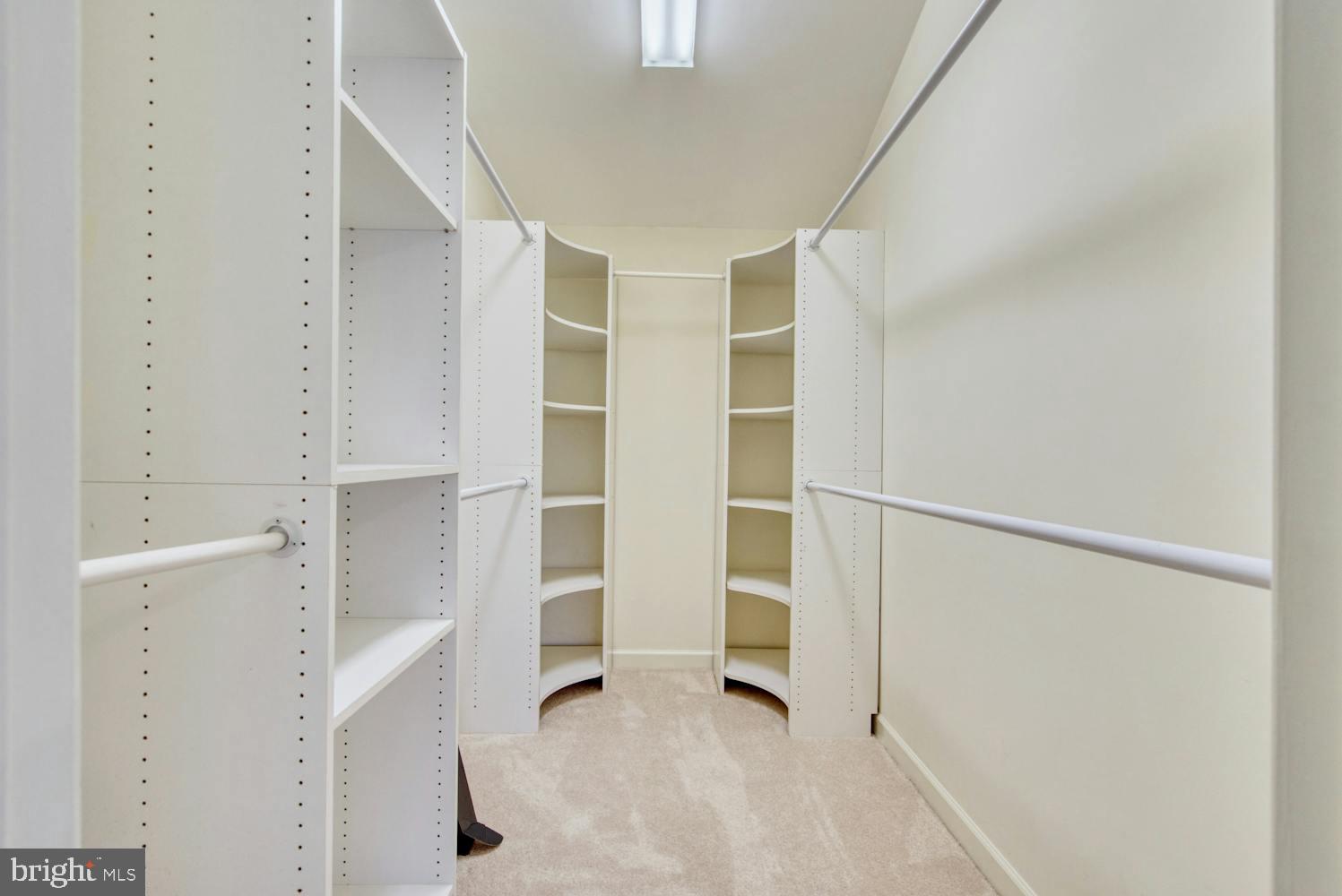 1702 South Arlington Ridge Road Arlington, VA 22202 - Photo 21 of 49 view of closet area with empty racks
