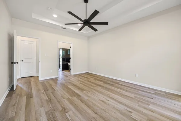 wooden floor in an empty room