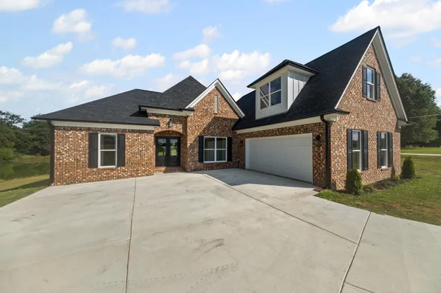 front view of house with a yard