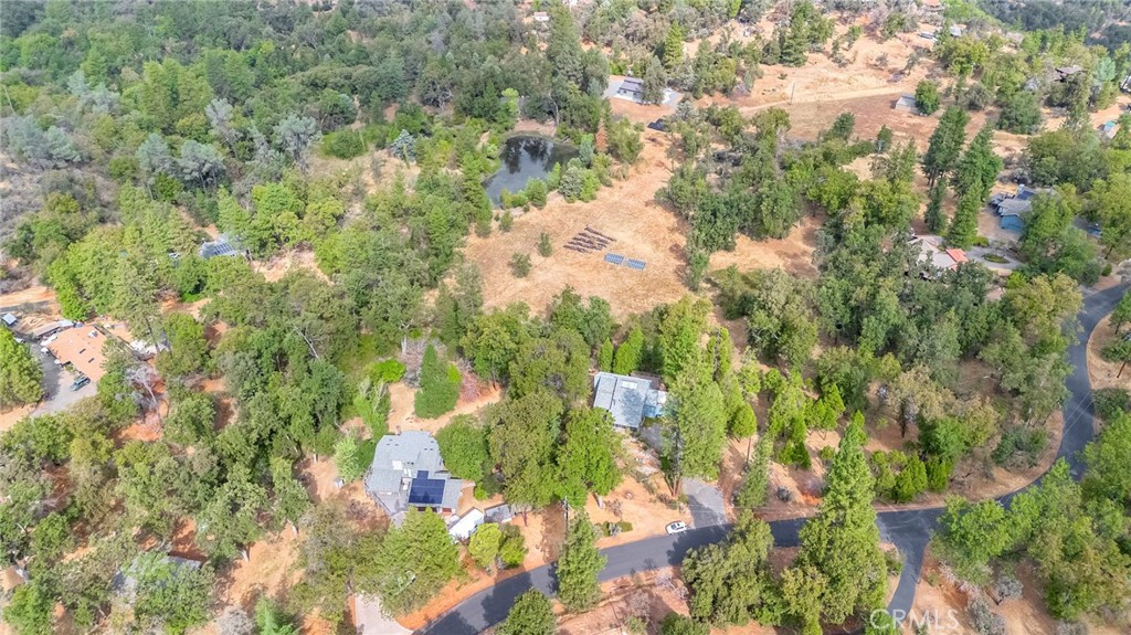 37068 Mudge Ranch Road Coarsegold, CA 93614 - Photo 45 of 53 an aerial view of residential houses with outdoor space and trees